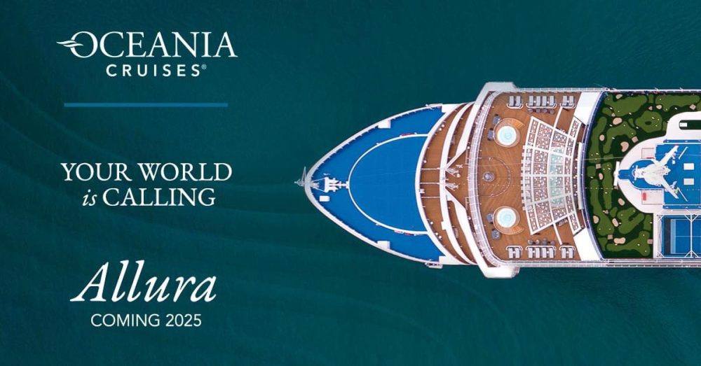 Read more about the article 【2025 首航】Allura of the Seas 海洋魅丽号|大洋邮轮新船亮点+尊尚全包服务+精选航程推介