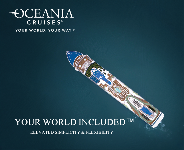 Read more about the article 2025 全新升級 大洋郵輪 Oceania Cruises 「Your World Included™」酒水或岸上觀光消費額任你揀！  享受更自由、更貼心的海上假期體驗！(附 POLYTRIPS 預訂教學)