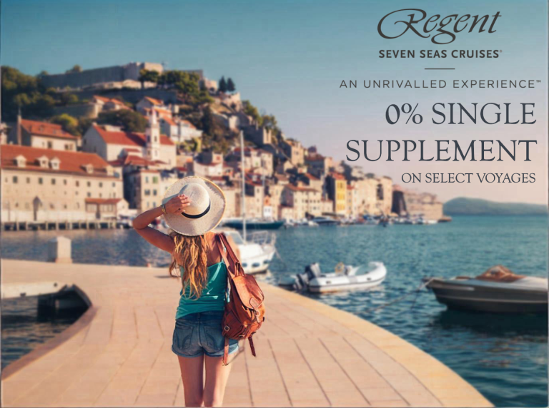 Read more about the article 2026 奢華單人郵輪優惠｜Regent Seven Seas Cruises 麗晶七海郵輪 Single Supplement 0–50% 限時優惠懶人包
