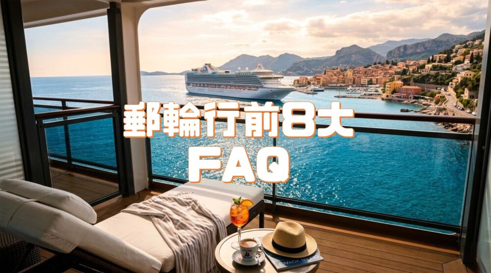 Read more about the article 郵輪行前規劃FAQ｜預訂前必看8大常見問題