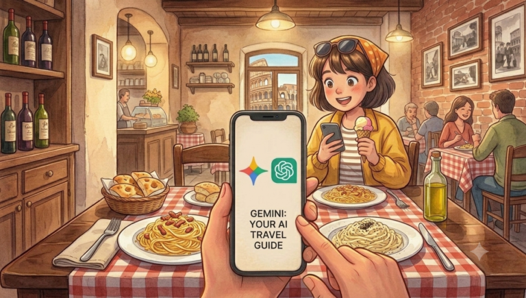 Read more about the article AI를 활용한 여행중 식사 메뉴 분석 · 주문 지원 · 식사 경험 추천 – ChatGPT, Gemini (지침, 프롬프트)